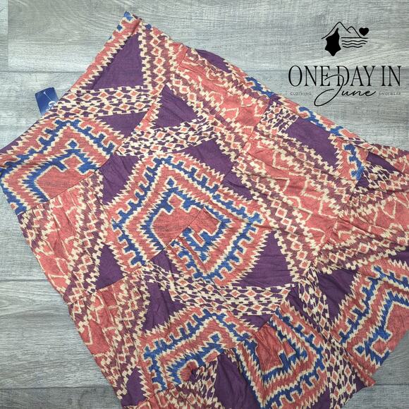 Chaps Pull On Midi Skirt Size L - Picture 5 of 5